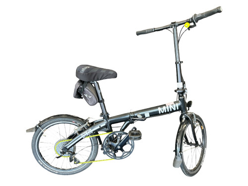 Vist Large View of Product Image Which is Used MINI FOLDING BIKE Hybrid/City Bike Mens Black 51-53cm - SM Mens Frame