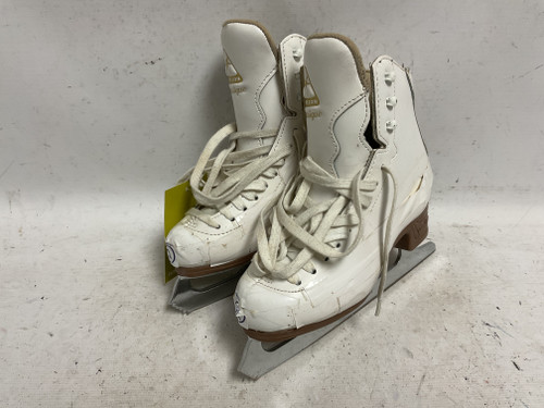 Vist Large View of Product Image Which is Used Jackson CLASSIQUE Girls Figure Skate White Junior 02