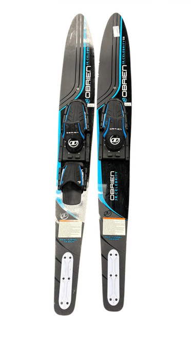 Vist Large View of Product Image Which is Used O'Brien Pair of Skis Black 58"