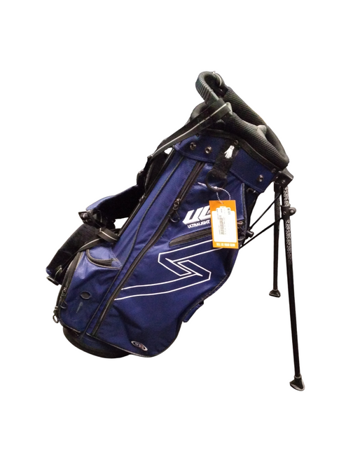 Vist Large View of Product Image Which is Used US Kids ULTRALIGHT Teen Stand Bag Navy Blue