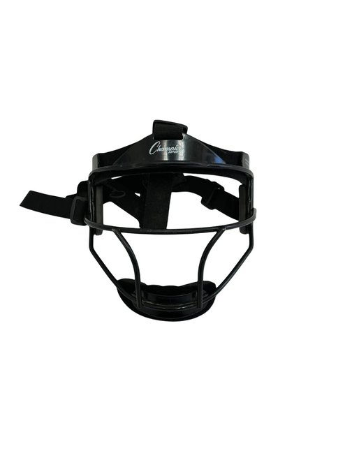 Vist Large View of Product Image Which is Used Champion Sports Adult Fielders Mask Black