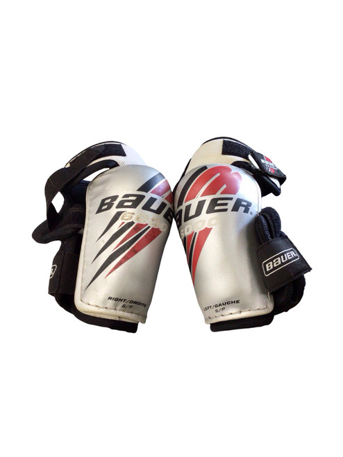 Vist Large View of Product Image Which is Used Bauer EP 6000 Senior Elbow Pads SM