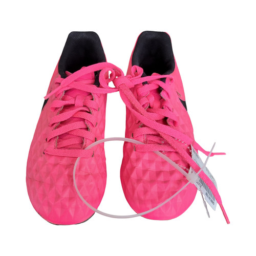 Vist Large View of Product Image Which is Used Nike TIEMPO CLEATS 13Y Soccer Cleats Pink Youth 13.0