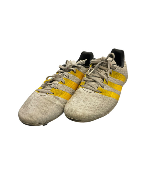 Vist Large View of Product Image Which is Used Adidas Soccer Cleats White Senior 7