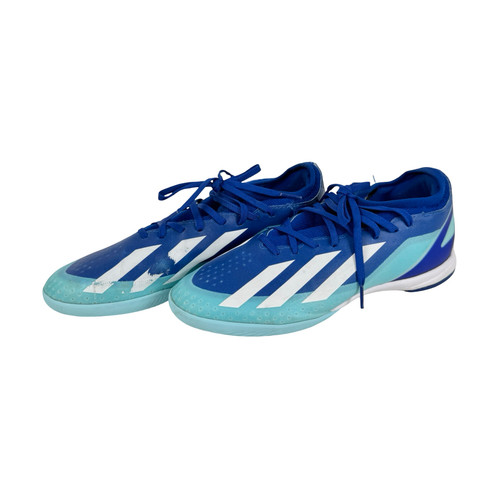 Vist Large View of Product Image Which is Used Adidas CRAZYFAST Indoor Soccer Shoes Men's 9