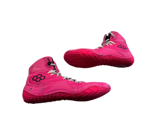 Vist Large View of Product Image Which is Used Rudis Wrestling Shoes Pink Junior 04