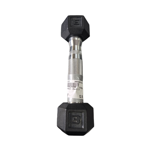 Vist Large View of Product Image Which is Used Hex Dumbbell (Each) 3 lb