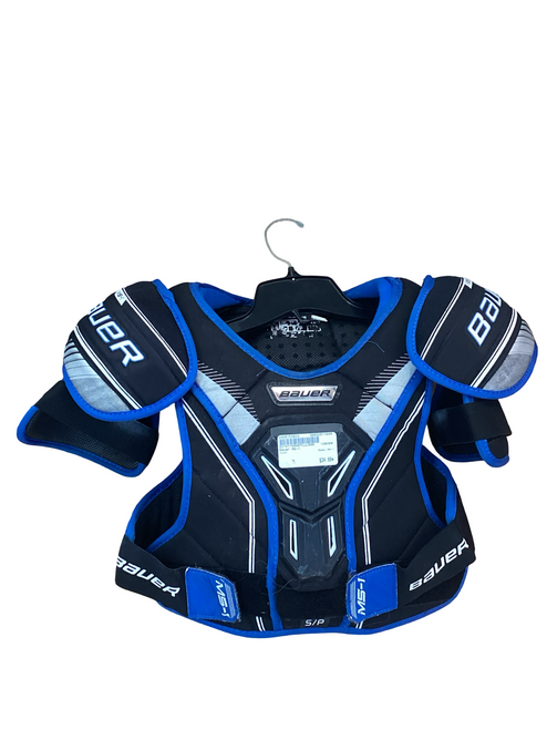 Vist Large View of Product Image Which is Used Bauer MS-1 Senior Shoulder Pads SM