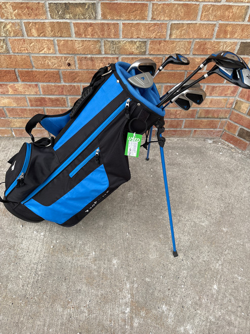 Vist Large View of Product Image Which is Used Top Flite PACKAGE SET Mens Package Set LH Royal Blue 10 Piece (new= $450)