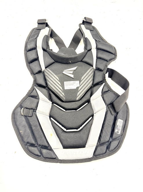 Vist Large View of Product Image Which is Used Easton GAMETIME Catchers Chest Protector Black Intermed