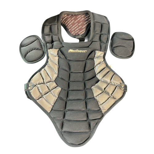 Vist Large View of Product Image Which is Used MacGregor INT MACGREGOR CHEST Catchers Chest Protector Black Junior