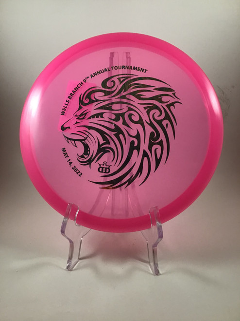 Vist Large View of Product Image Which is Used Westside VIP WARSHIP Disc Golf Mid Range Pink 177g