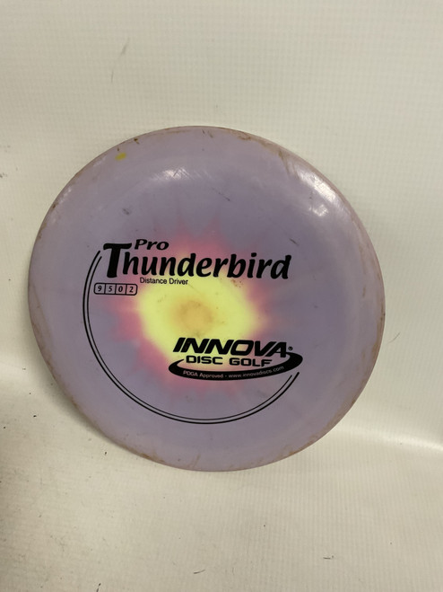Vist Large View of Product Image Which is Used Innova PRO THUNDERBIRD Disc Golf Driver Purple