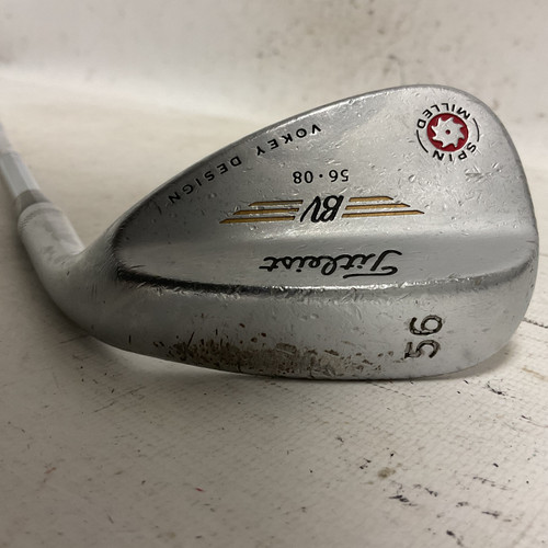 Vist Large View of Product Image Which is Used Titleist BV 56-08 SPIN MILLED Golf Wedge Mens RH 56 Degree