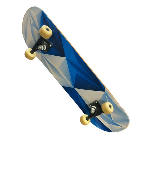 Vist Large View of Product Image Which is Used HINONO BOARD Complete Skateboard Black 8"