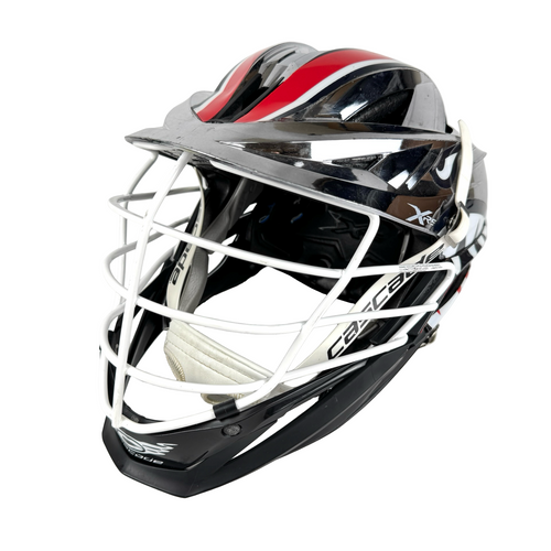 Vist Large View of Product Image Which is Used Cascade XRS Lacrosse Helmet Chrome OSFM