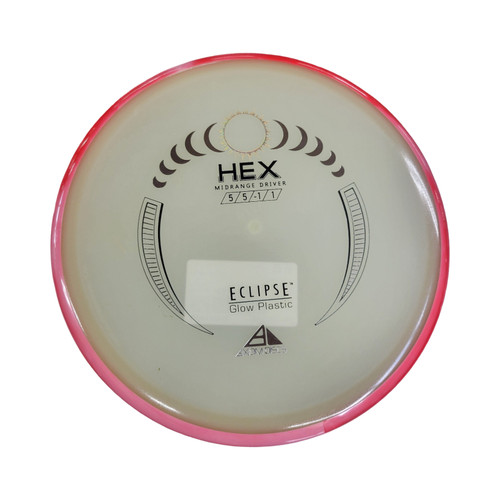 Vist Large View of Product Image Which is Used Axiom HEX ECLIPSE Disc Golf Mid Range White