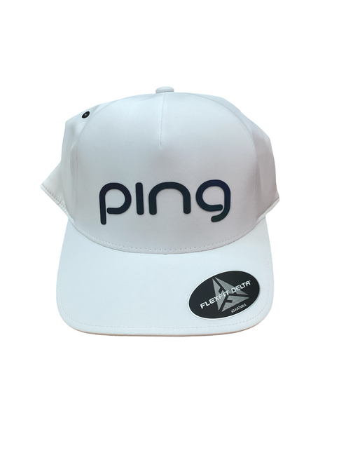 Vist Large View of Product Image Which is Used Ping PING WHITE HAT Golf Accessory