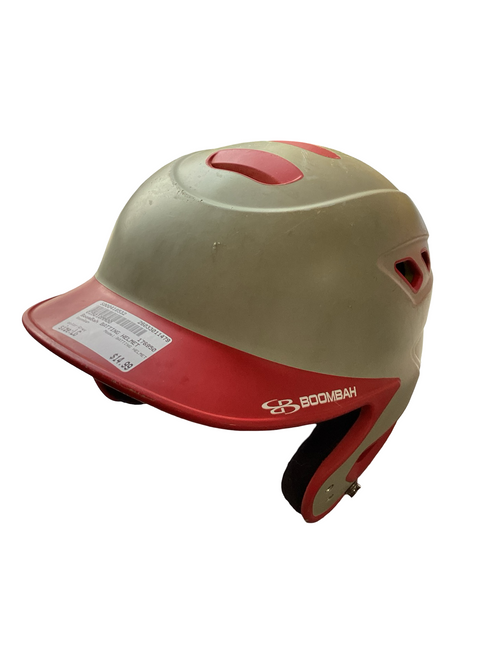 Vist Large View of Product Image Which is Used BoomBah BATTING HELMET Batting Helmet No Mask Grey LG