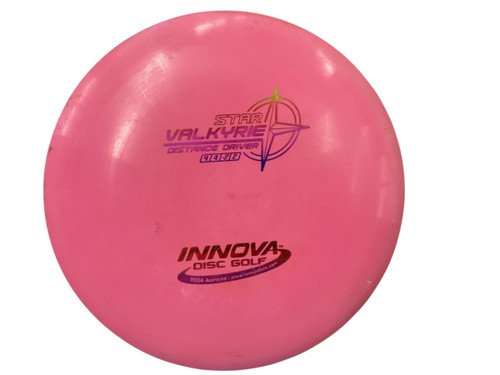 Vist Large View of Product Image Which is Used Innova STAR VALKYRIE Disc Golf Driver Pink