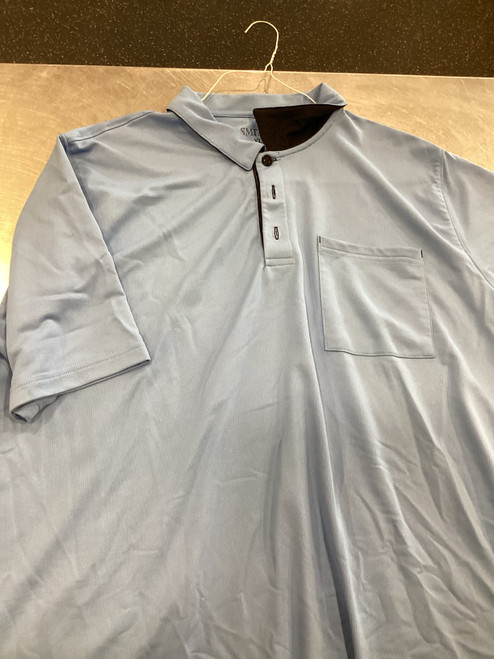 Vist Large View of Product Image Which is Used Smitty UMPIRE SHIRT Umpire Accessories Carolina Blue XL
