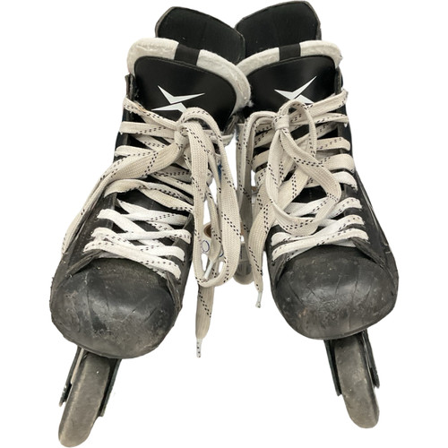 Vist Large View of Product Image Which is Used TRONX E 1.0 ROLLER HOCKEY Senior Roller Quad Skates Black Senior 8.5