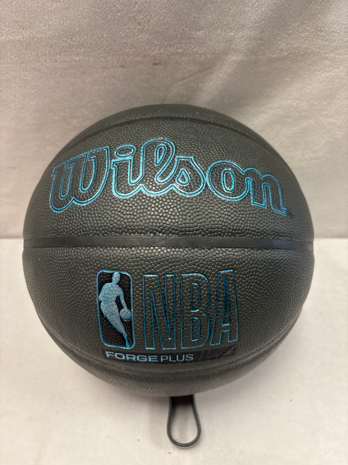 Vist Large View of Product Image Which is Used Wilson Forge Plus Basketball Adult Indoor Size 7 29.5”