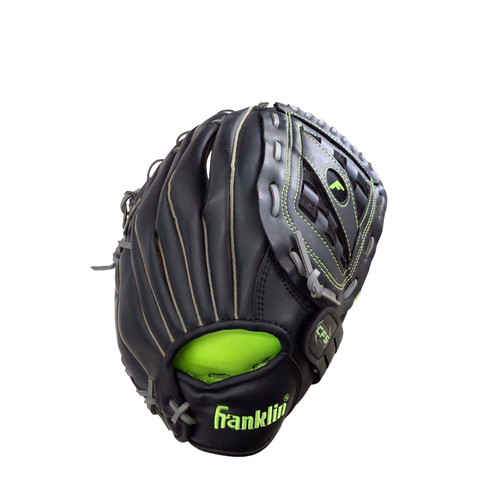Vist Large View of Product Image Which is Used Franklin FIELDMASTER SERIES 22613 BB/SB Glove RH Throw Black 14"