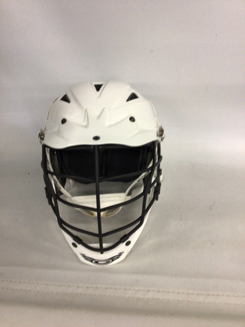 Vist Large View of Product Image Which is Used Cascade CPV-R Lacrosse Helmet White M/L