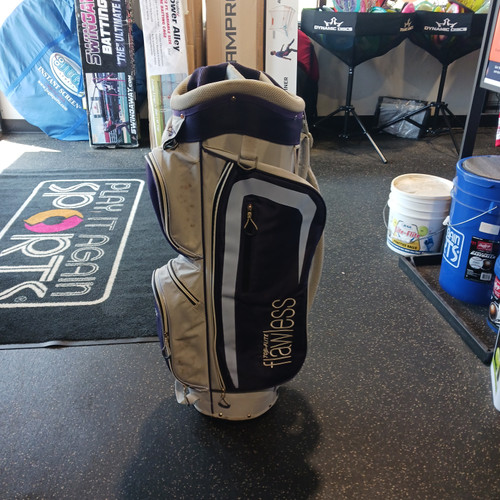 Vist Large View of Product Image Which is Used Top Flite FLAWLESS Womens Cart Bag Grey