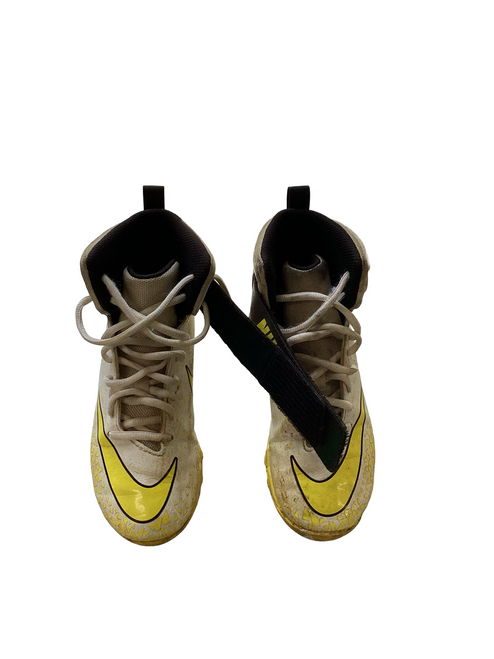 Vist Large View of Product Image Which is Used Nike Jr FB Cleats White Junior 01.5