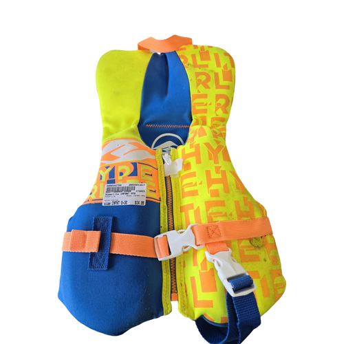 Vist Large View of Product Image Which is Used Hyperlite INFANT PFD Infant PFD Yellow Infant 0-30