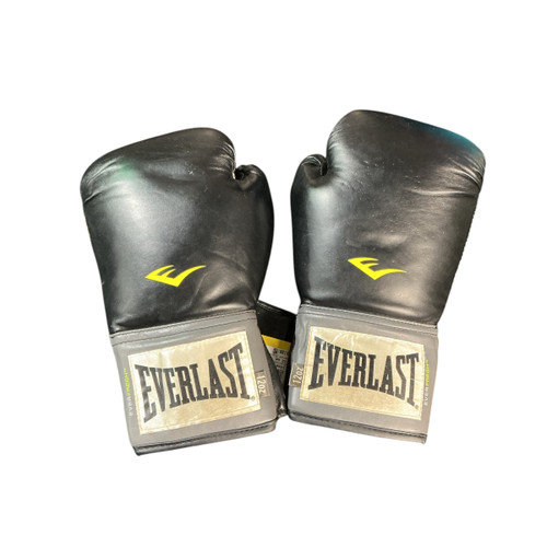Vist Large View of Product Image Which is Used Everlast Boxing Gloves Black MD