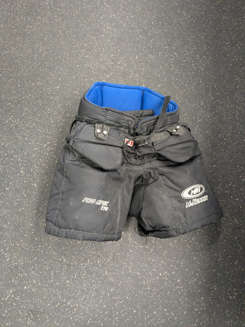 Vist Large View of Product Image Which is Used MCKENNY GOALIE PANTS Youth Goalie Pant Black LG