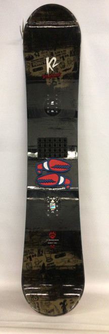 Vist Large View of Product Image Which is Used K2 VANDAL 142 CM Boys Snowboard Only Black 142 cm