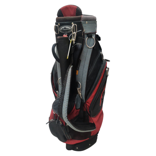 Vist Large View of Product Image Which is Used Sun Mountain 6 WAY Mens Golf Cart Bag Black