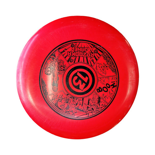 Vist Large View of Product Image Which is Used Innova RAZOOKA JANE DRIVER Disc Golf Driver Red