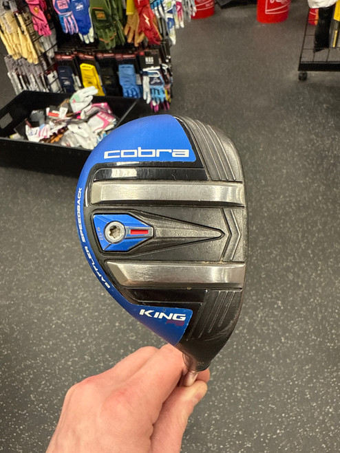 Vist Large View of Product Image Which is Used Cobra KING F9 ONE LENGTH Mens Hybrid Club RH 5 Hybrid