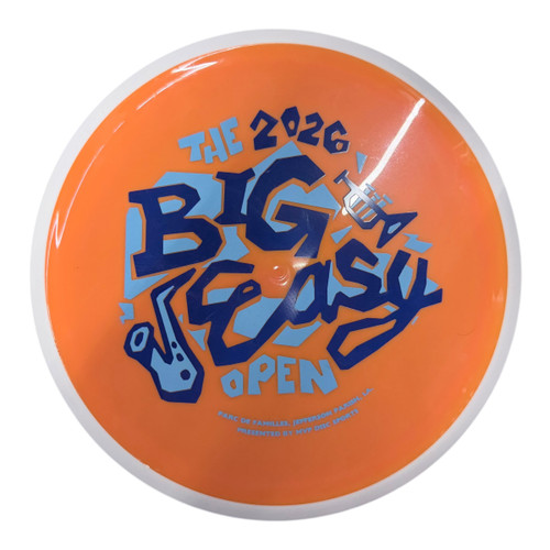 Vist Large View of Product Image Which is Used MVP BIG EASY AMP Disc Golf Driver Orange 170g
