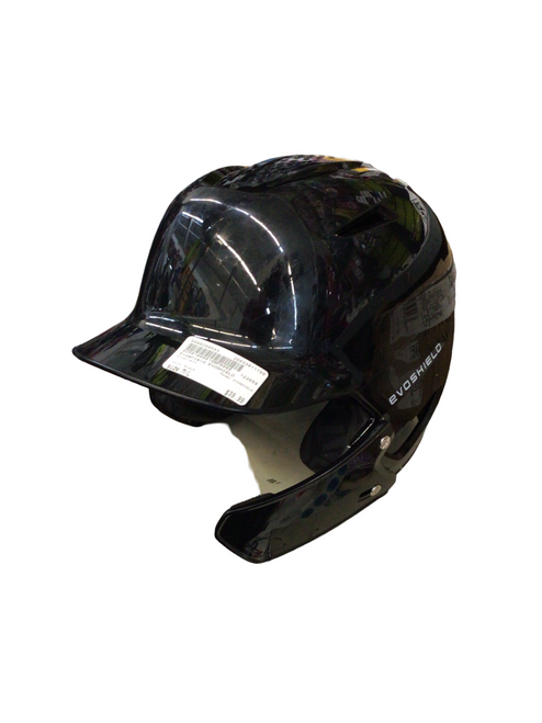 Vist Large View of Product Image Which is Used Evoshield EVOSHIELD Batting Helmet No Mask Black M/L