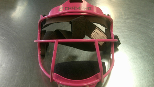 Vist Large View of Product Image Which is Used Champro FIELDERS MASK BB/SB Fielders Mask Pink S/M