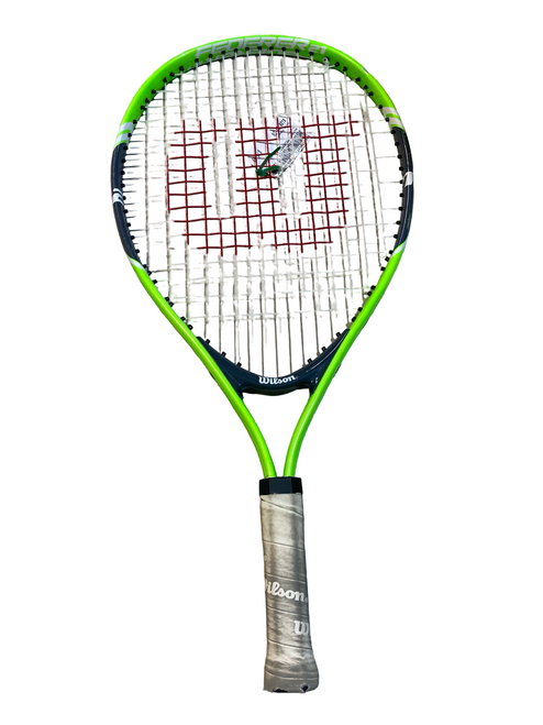 Vist Large View of Product Image Which is Used Wilson FEDERER 21 Junior Tennis Racquet Green 21"