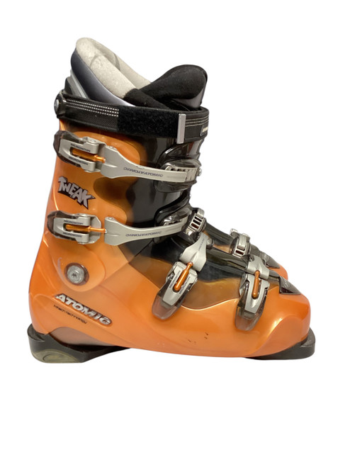 Vist Large View of Product Image Which is Used Atomic TWEAK Mens DH Ski Boot Orange 290 MP - M11 - W12