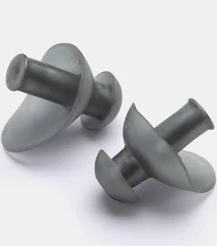 Vist Large View of Product Image Which is New SPEEDO ERGO EAR PLUGS-GRAY