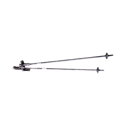 Vist Large View of Product Image Which is Used Goode KIDS SKI POLES 42IN Boys DH Ski Pole Black 105 cm / 42 in