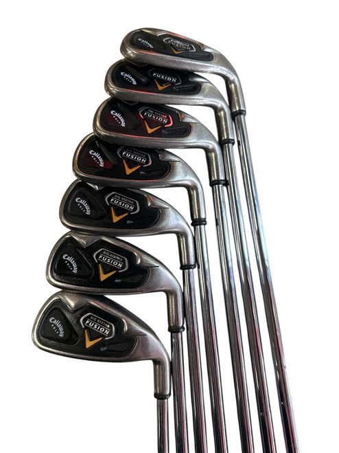 Vist Large View of Product Image Which is Used Callaway BI GBERTHA FUSION Mens Iron Set RH 4I-PW