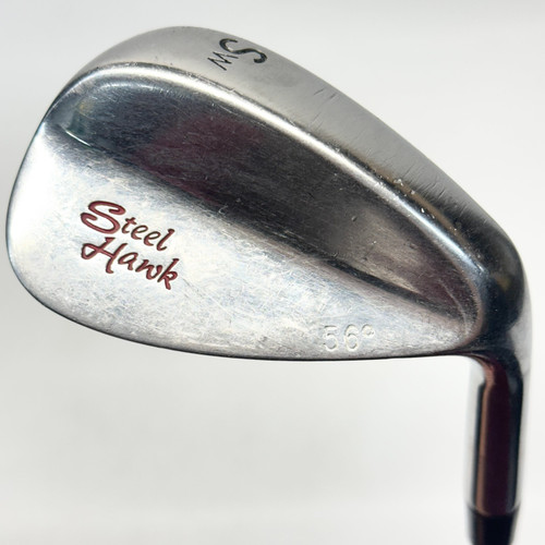 Vist Large View of Product Image Which is Used STEEL HAWK Golf Wedge Mens RH 56 Degree