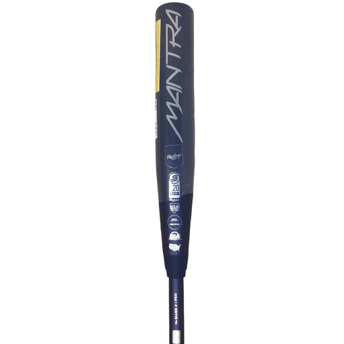 Vist Large View of Product Image Which is Used Rawlings MANTRA RFP4M10 BB/SB Fastpitch Bat 30" NEVER USED