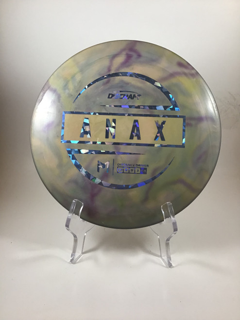 Vist Large View of Product Image Which is Used Discraft ESP ANAX Disc Golf Driver Green 174g