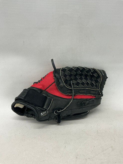Vist Large View of Product Image Which is Used Mizuno MMX 116P2 BALLPARK BB/SB Glove RH Throw Red And Black 11 1/2"
